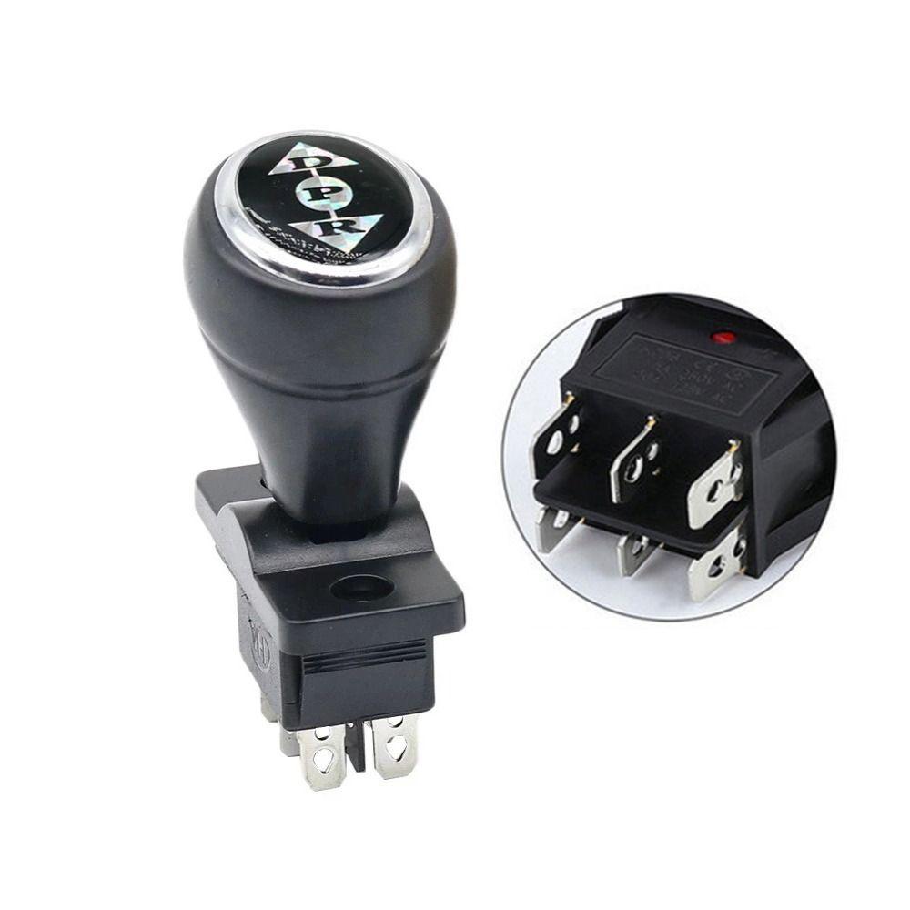 

Игрушечная машинка с ручкой реверса, переключатель запуска, переключатель вперед-назад-стоп, детская электрическая машинка чёрный