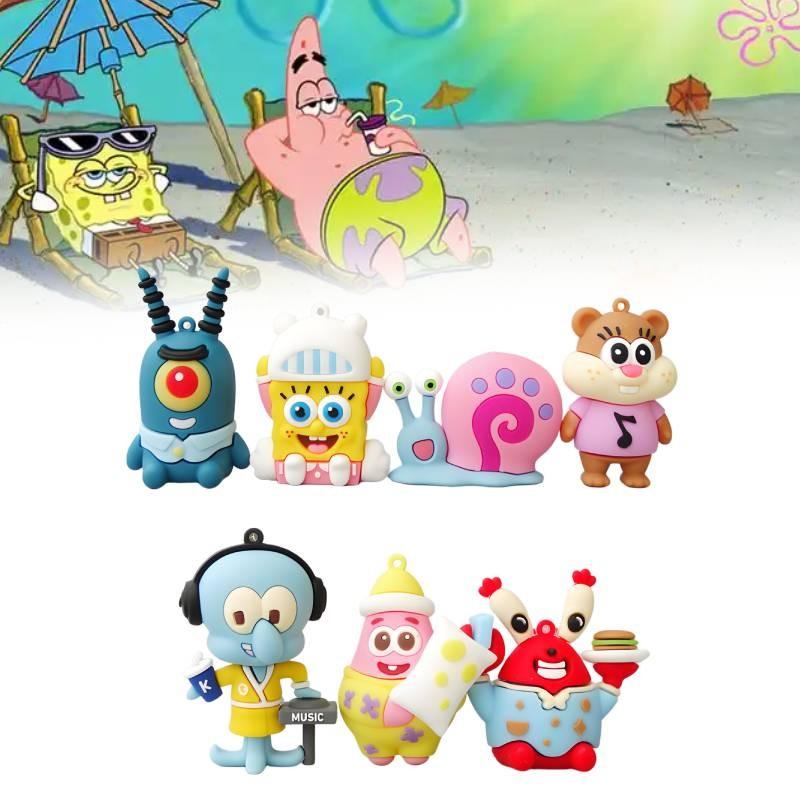 Patrick Spongebob Squarepants Star Plankton Action Figure Model Gift Decorations
