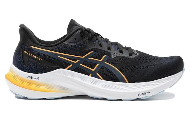 Asics GT 2000 12 Black Fellow Yellow - 1011B691-005