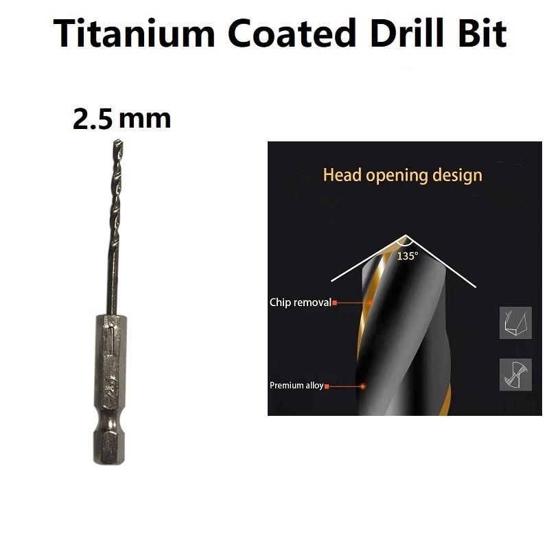 1PC Drill Bit Set Nitride Coated Cordless Screwdriver Compatible