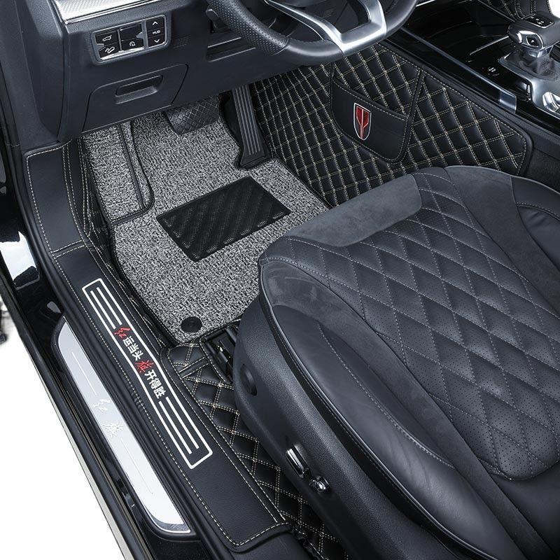Custom Leather Floor Mats for Hongqi HS5 (2019-2025) - Interior Accessories & Style