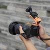 Portable Foldable Magnetic Cameras Mount With 1/4 Screw Cold Shoe Interfaces For Pocket 3 Compactly Action Cameras