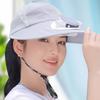 Men's Fishing Fan Hat, Solar Charging Hat with Fan, Summer Women's Outdoor Sun Shading Hat for Work