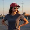 Patriotic Baseball Hat - Vintage Washed Print 1776-2026 USA Flag Adjustable Sun Cap Unisex Casual Daily Wear Baseball Cap