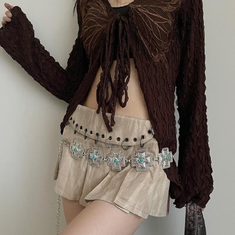 Belly Chain For Dress Carvings Waist Chain Elaborate Charm Women Waist Chain