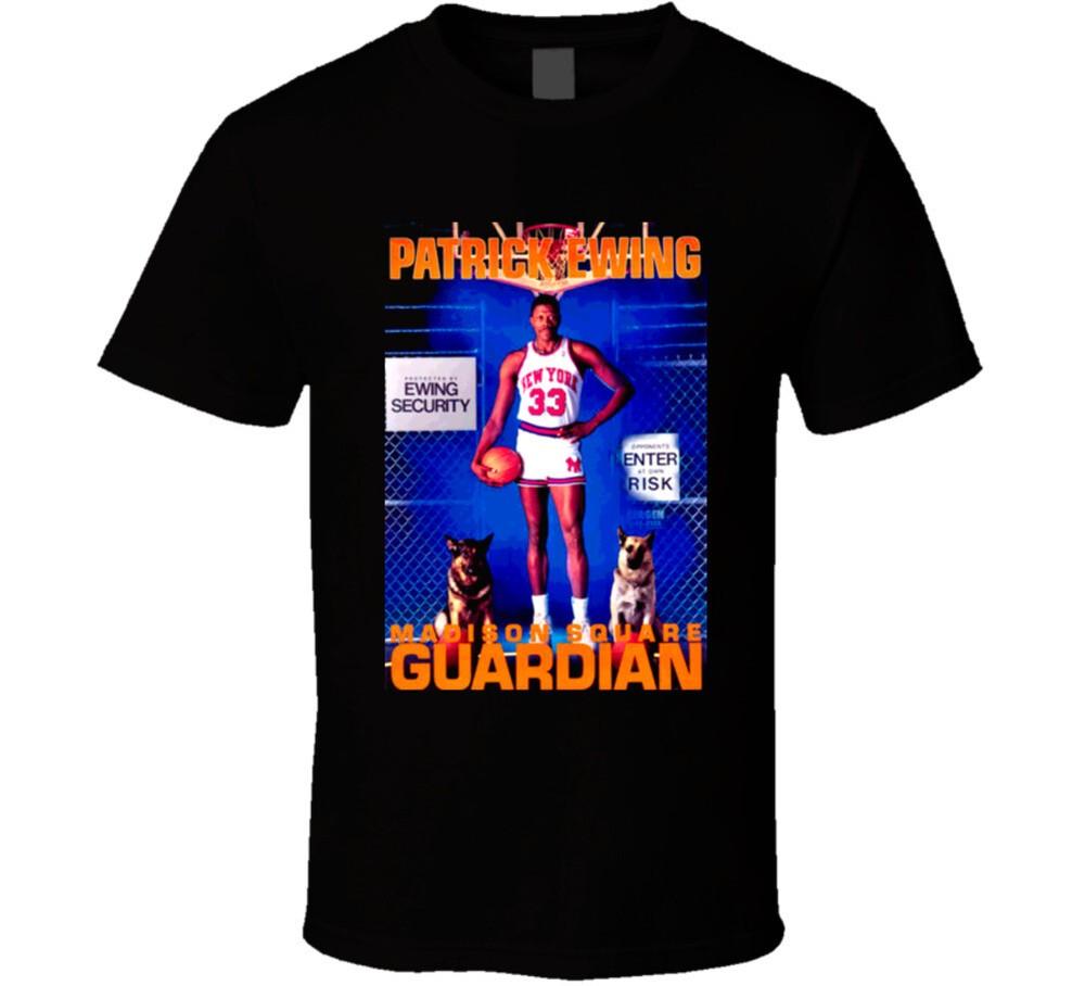 Retro 1980s Patrick Ewing Madison Square Guardian T Shirt Unisex T-Shirt XXXXL