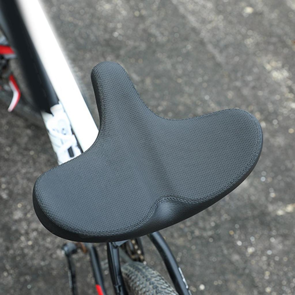 Bike Seat Shock Absorbing Replacement Saddle for Work Camping Leisure