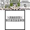 Cow Birthday Party Decor Set With Farm Animal Theme Paper Flags Balloons And Banners