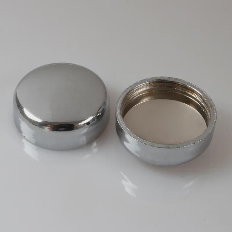 Modern Decorative Metal Screw Caps for Glass and Mirrors