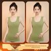 Women's Thermal Fleece Vest with Double Pockets - Seamless, Warm, and Protective Base Layer