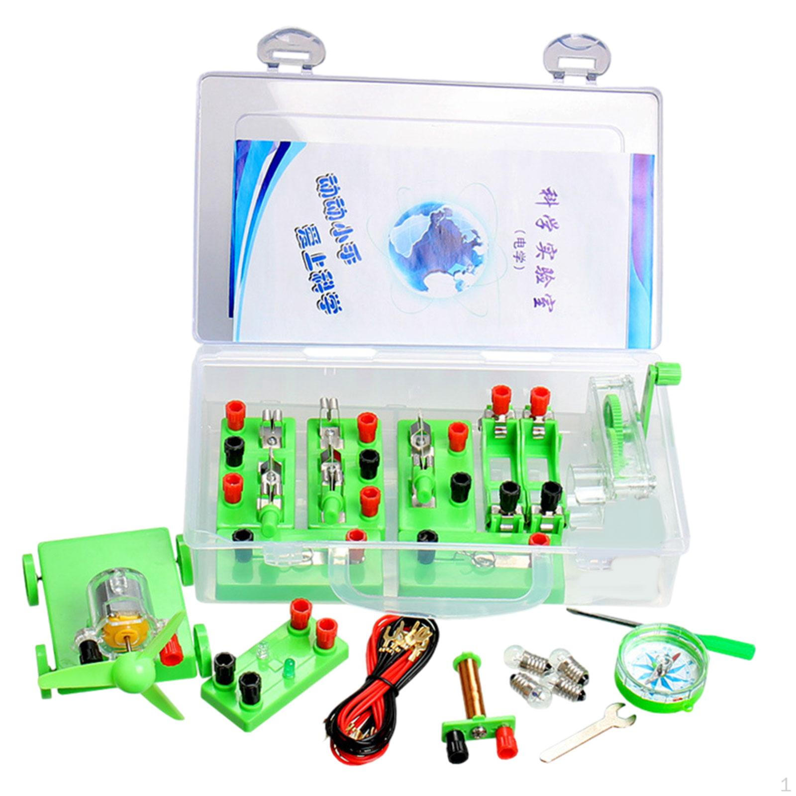 DIY Physical Scientific Circuit Electricity Learning Set Hand Eye Coordination Physics Basic