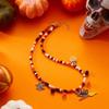 Halloweens Party Necklace With Spiders Pendant Alloy Chain Costume Jewelry for Women Girls and Boys