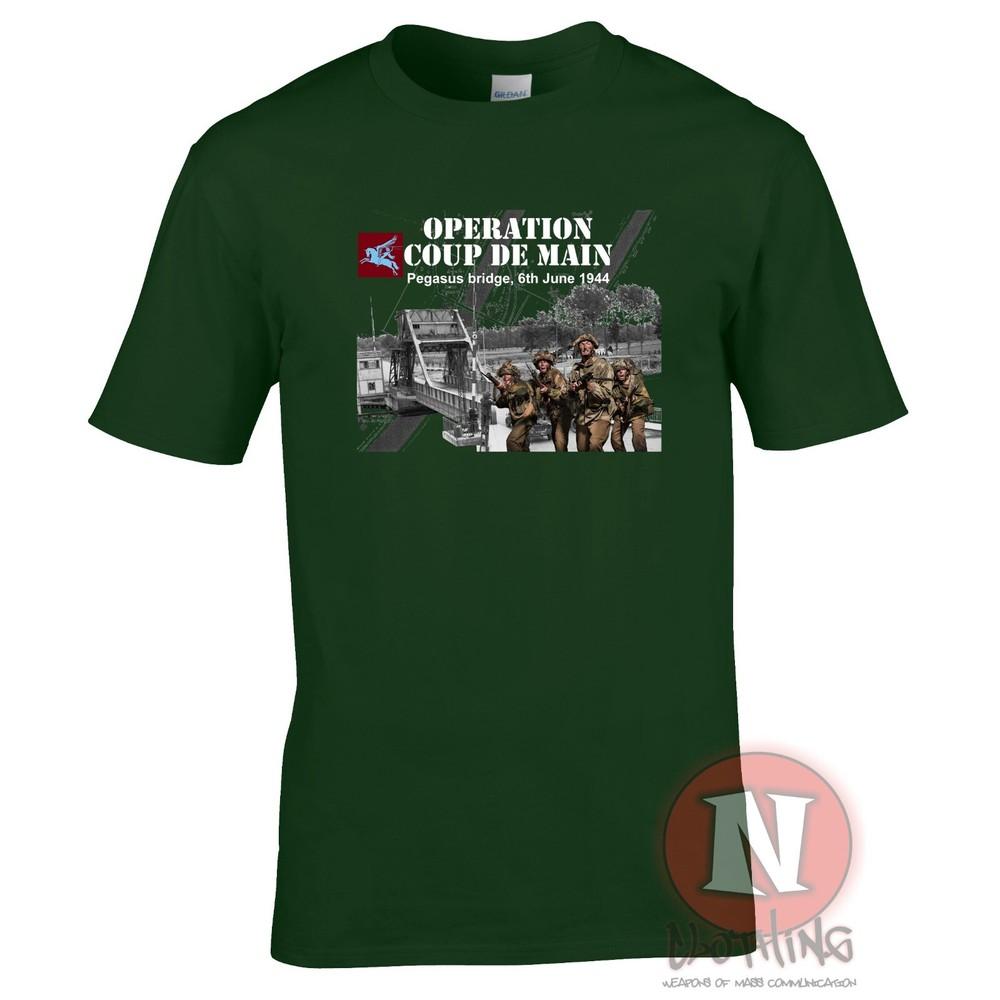 Operation Coup De Main TShirt Pegasus Bridge DDay Landings Overlord Ww2 S