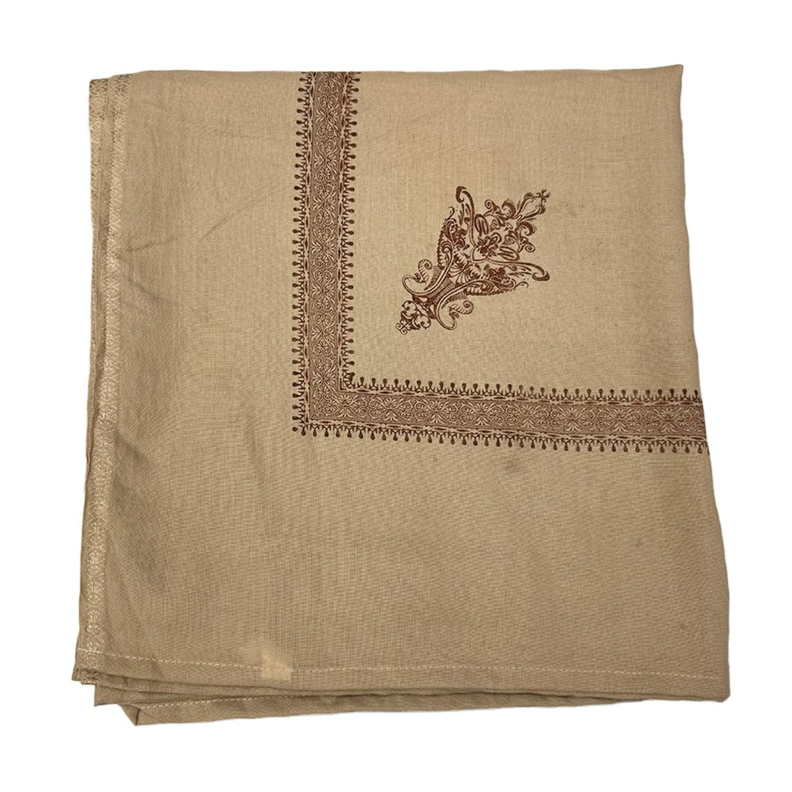 

Большой хлопковый шемаг шарф арабский пустынный шарф головной убор для мужчин и женщин 52 дюйма дышащий и удобный головной убор хаки