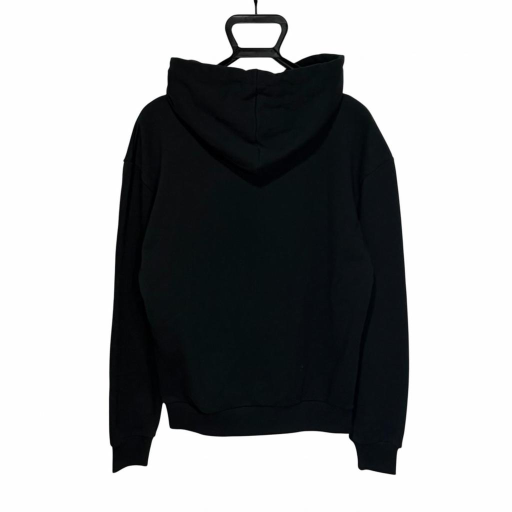 Celine Front Logo Hoodie Black Men's Size XS Model 2Y958670Q