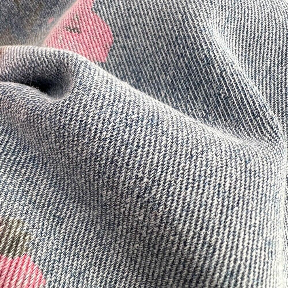 Summer Light Mature Style High Waist Thin Split Rose Blue Denim Skirt Versatile Medium And Long A-Bag Hip Skirt