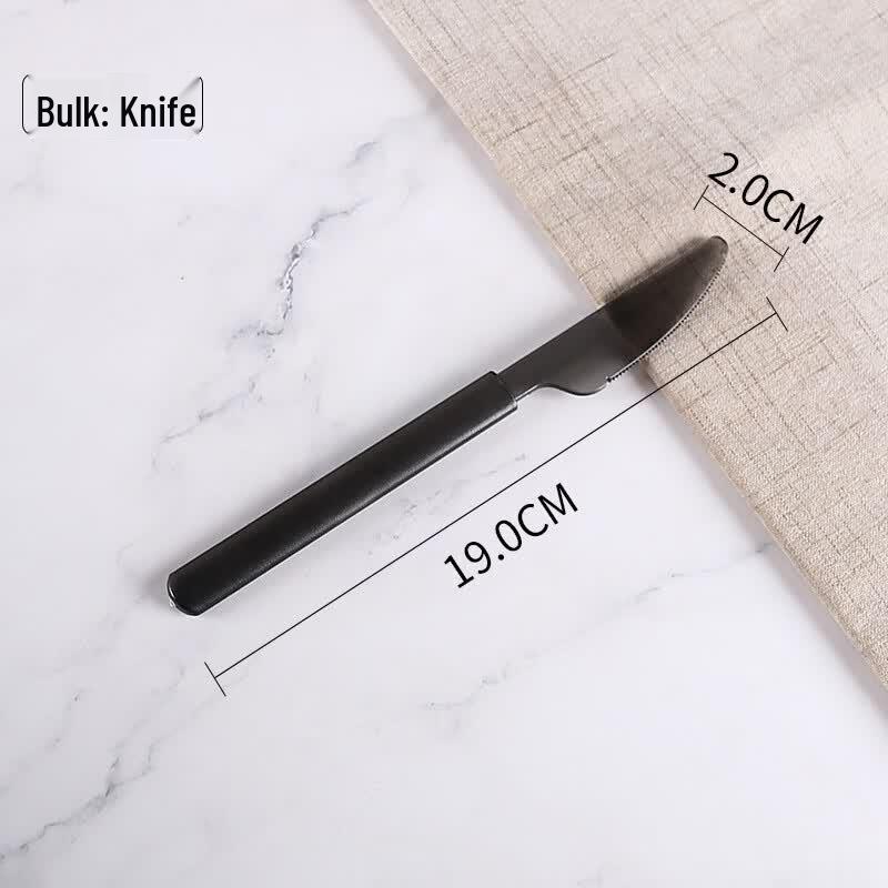 COFLYEE Disposable American Style Plastic Cutlery