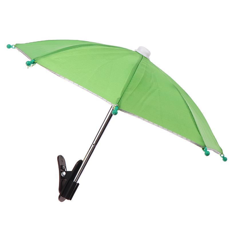 Suport pentru Telefon Mobil Motocicletă Umbrelă Parasolar Impermeabil Cască Mică Protecție Solară Suport Telefon Suport Protejează Telefonul de Ploaie