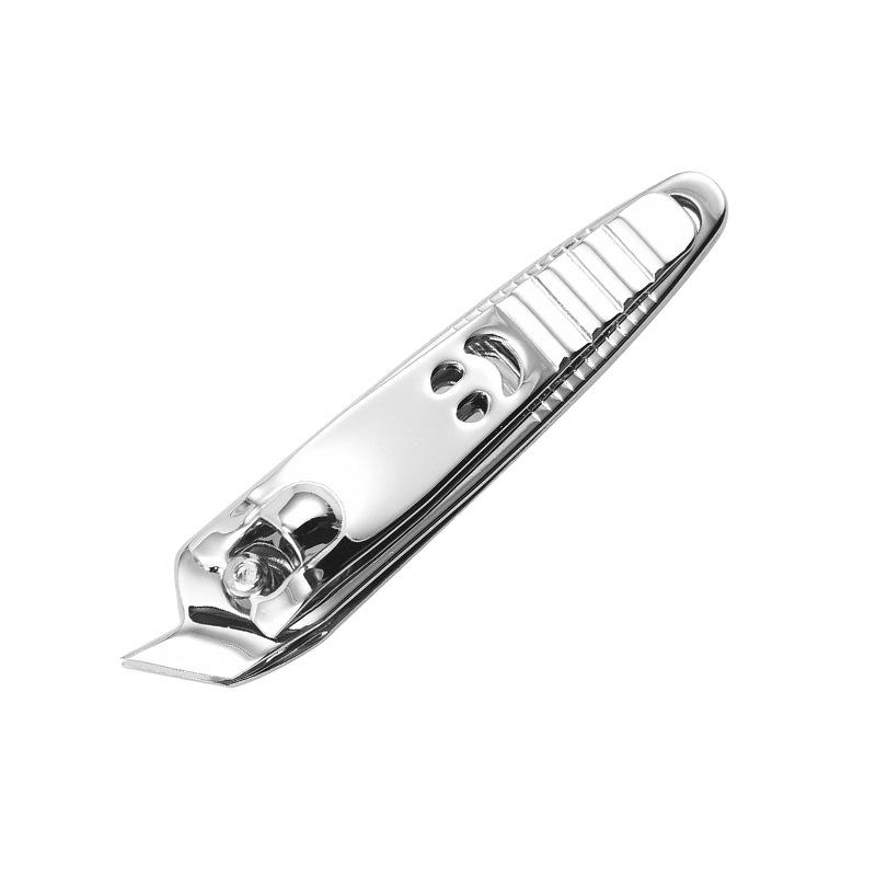 Compact Angled Smile Face Nail Clippers - Carbon Steel Single Pack