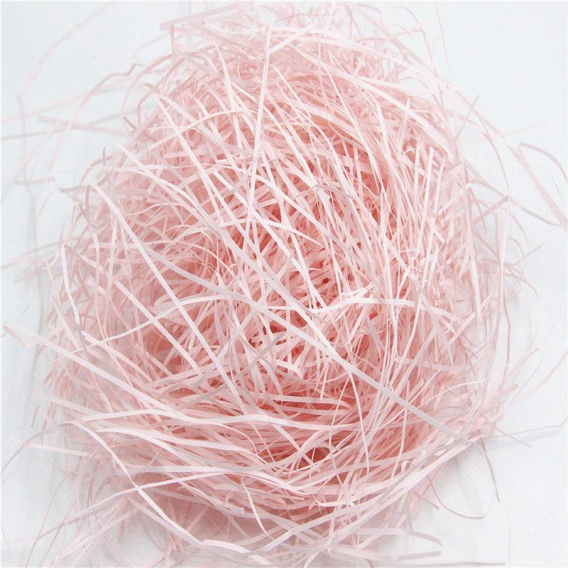 Multicolor Thick Paper Raffia Grass for Gift Box Packaging - Shockproof Material In Stock