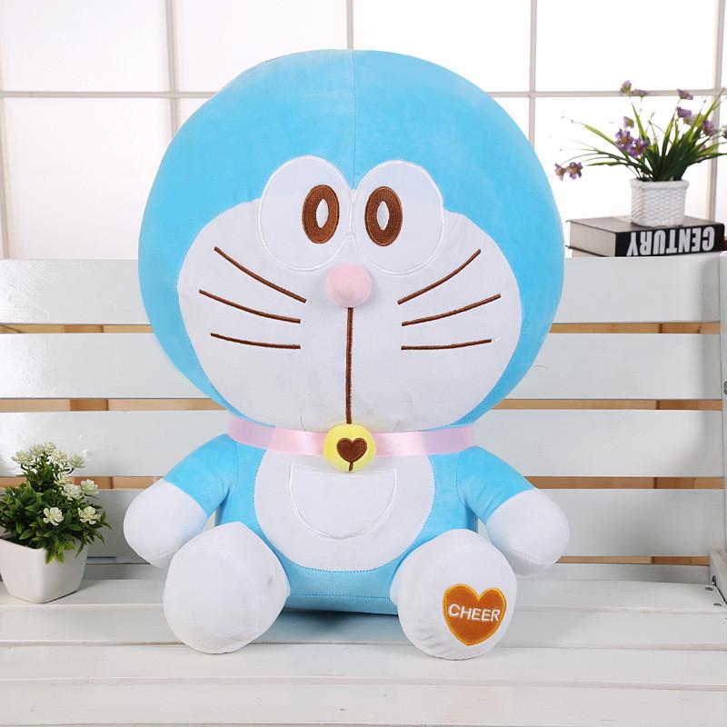 Plush Toy Doraemon Stuffed Animal Pillow With Soft Pp Cotton For Kids Gifts