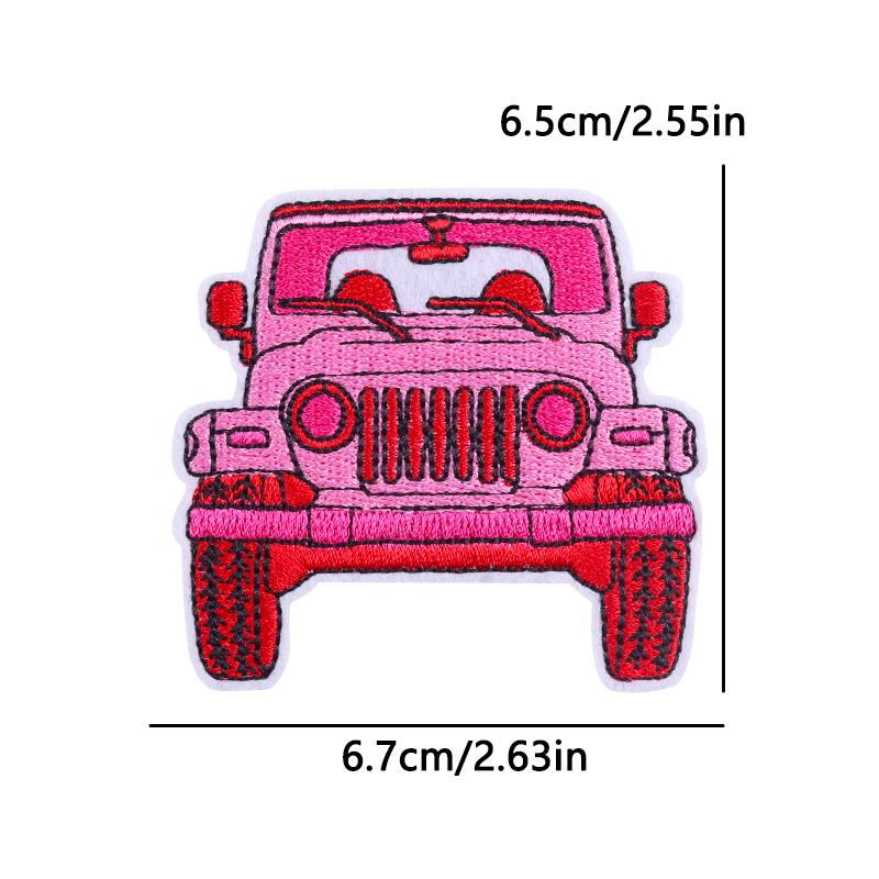 Lips Love Heart Patch Cartoon Embroidery Patch DIY Iron On Patches For Clothing Thermoadhesive Patches On Clothes Sewing Sticker