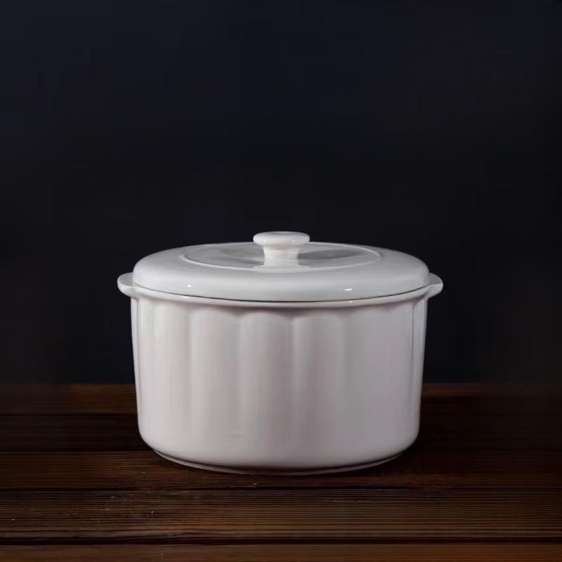 ZISIZ Electric Ceramic Stew Pot
