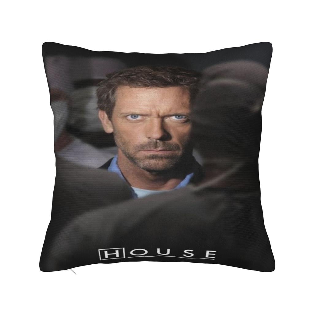House MD Pillowcase Product Printing Cushion Cover  Pillow Covers Home Decoration Zippered Multiple Sizes