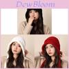 Winter Knit Beanie Hat For Women With Warm Ear Covering And Small Face Effect
