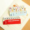 1 Pcs Kawaii Stationery Cartoon Animals Marker Memo Pad Sticky Bookmark Flags Index Tab Sticky Notes Label Paper Stickers