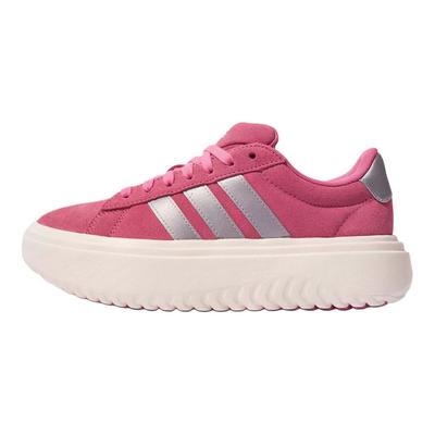 Scarpe da Ginnastica Basse Comode Morbide con Plateau Grand Court Donna Rosa KI5138
