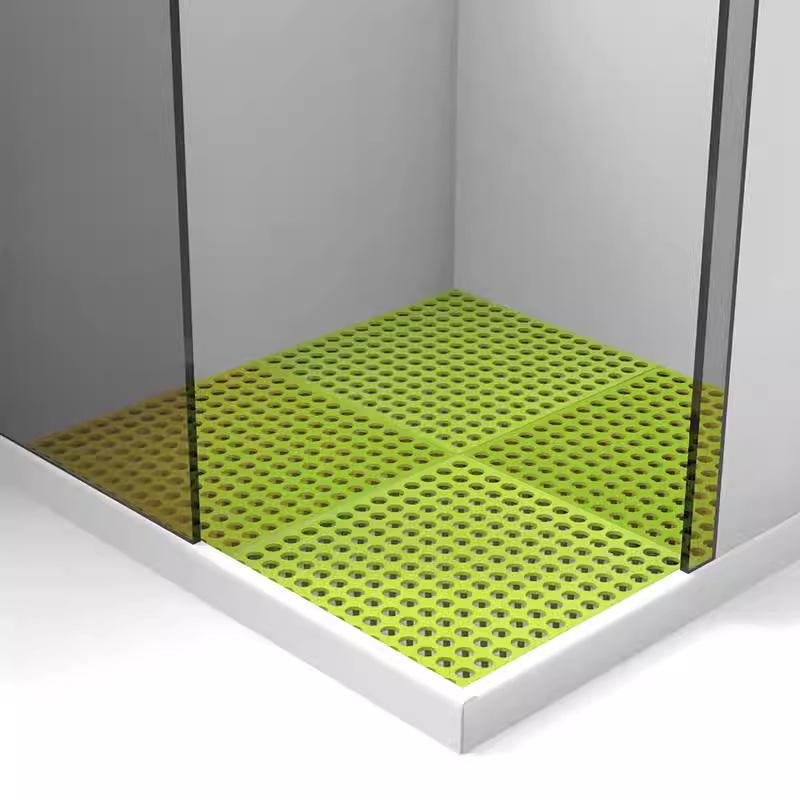 Customizable Non-Slip Splice Bathroom Floor Mat for Shower, Restroom, and Toilet 30*30cm