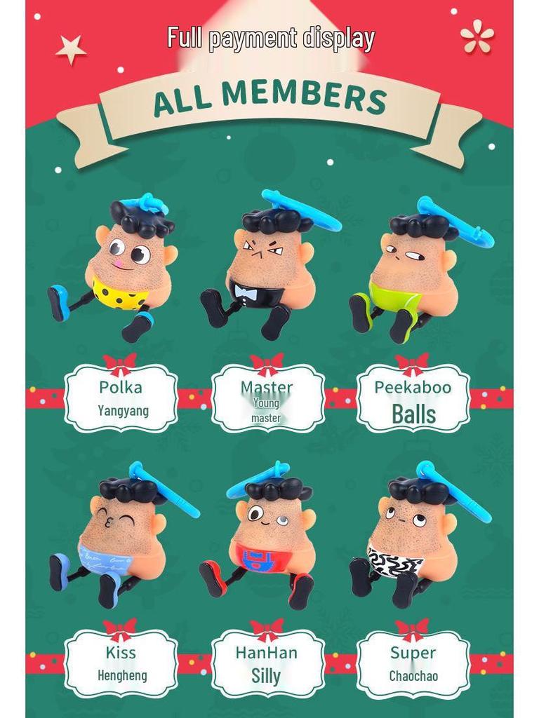 Creative Stress Relief Toy: Blackhead & Beard Plucking Keychain Pendant.