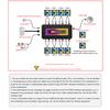 Argb Fan All In One Hub Splitter With 4Pin Pwm For Computer Cooling Sync Cpu Radiator 5V 3Pin Led Light Strip Remote Controller
