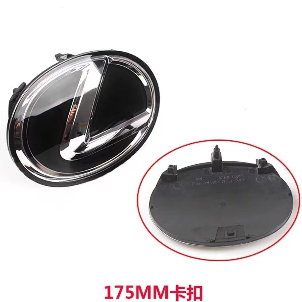 

13/16.3/17.5cm No Acc Radar Lexus Front & Rear Trunk Emblem Sticker for CT200H IS250 ES GS UX RX IS GX470 RX400 no acc