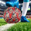 Naruto Printed Size 5 Standard Football, Waterproof PU Training Soccer Ball for Outdoor Sports