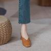 Women’s 2024 Spring/Autumn Square Toe Chunky Mid Heel Professional Interview Shoes