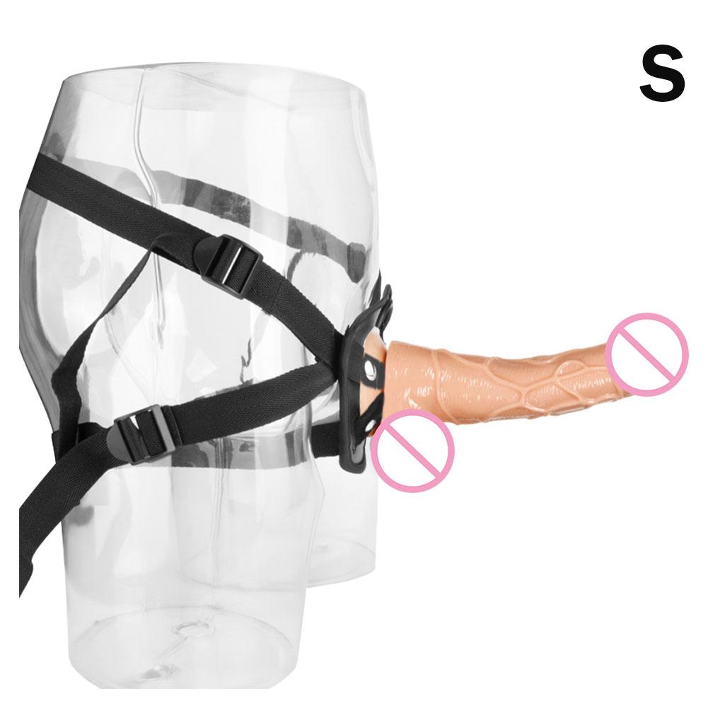 Wearable Strapon Penis Pants Adult Underwear Leather Panties Strap On Dildos Hardness Sex Toys For Women And Men Erotic Products