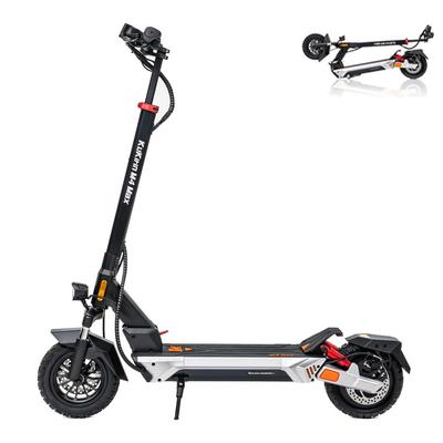 Kukirin M4 Maks 800W Arazi Elektrikli Scooter Tam Süspansiyonlu, 48V 18.2Ah, Katlanabilir Tasarım, IP54 Su Geçirmez, 10" Lastikler Off-Road E-Scooter