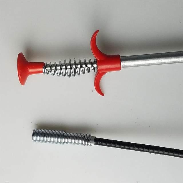 160cm-300cm Flexible Hand Tools 4 Claws Sewer Pick Up Tool Long Reach Spring Grip Grabber Home Tools