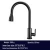 Stainless Steel Telescopic Swan Neck Faucet, Universal Rotation, Hot/Cold Compatible.