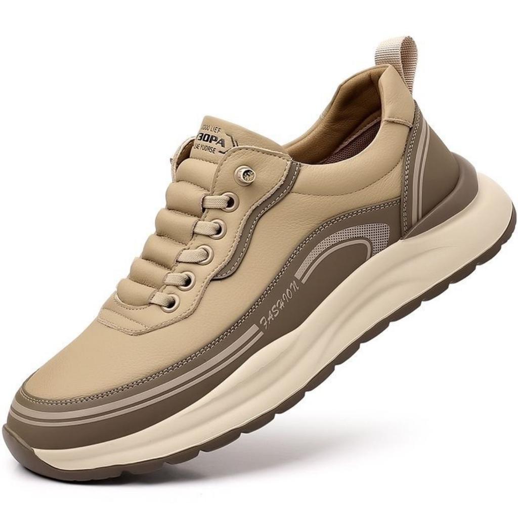 Men's shoes new casual shoes soft sole breathable student running shoes simple trend men's sports shoes dad shoes