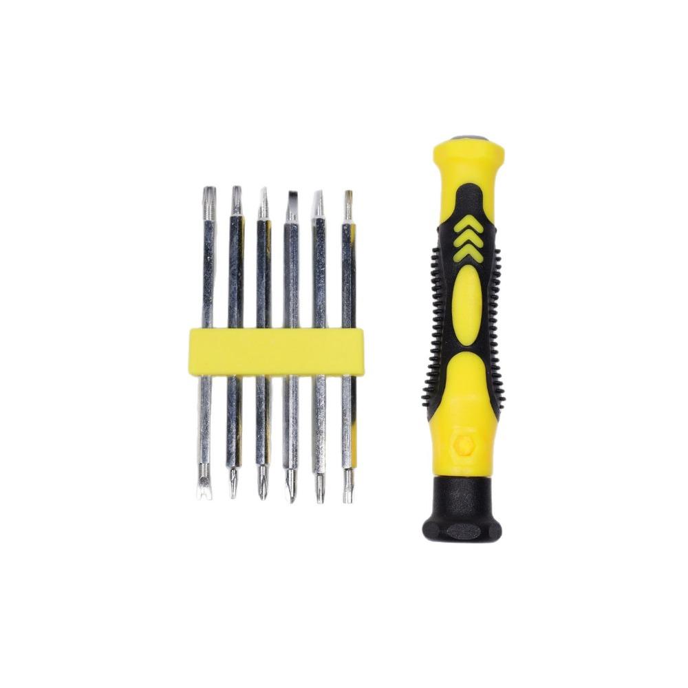 Flat Head Multifunctional Screwdriver Slotted Bit Hex Screwdriver Combination Tool  Tablet Repair