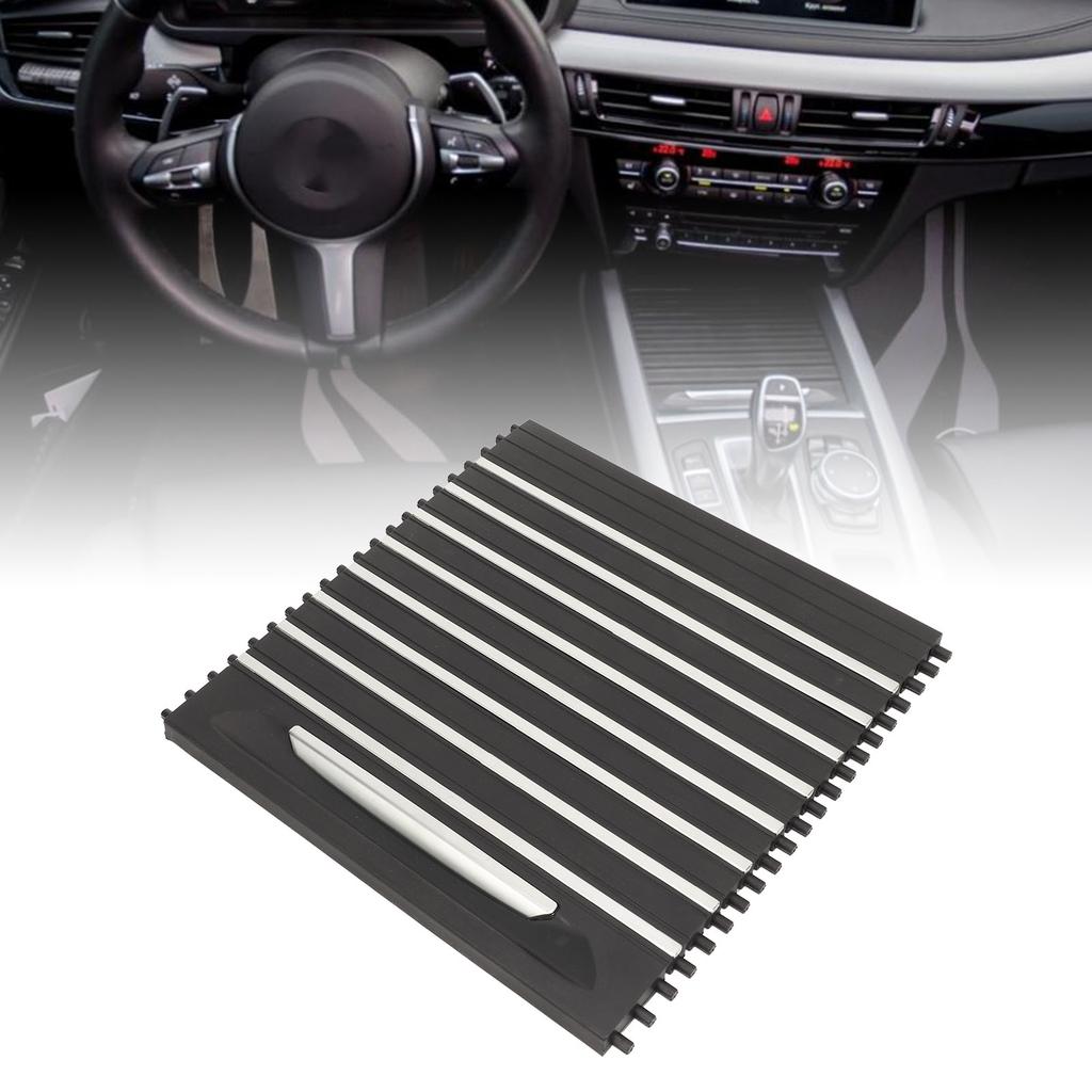 Cup Holder Tray Roller Blind Cover ABS 51169251973 Direct Fit for F15 F85 X5 X5M 2014 To 2018