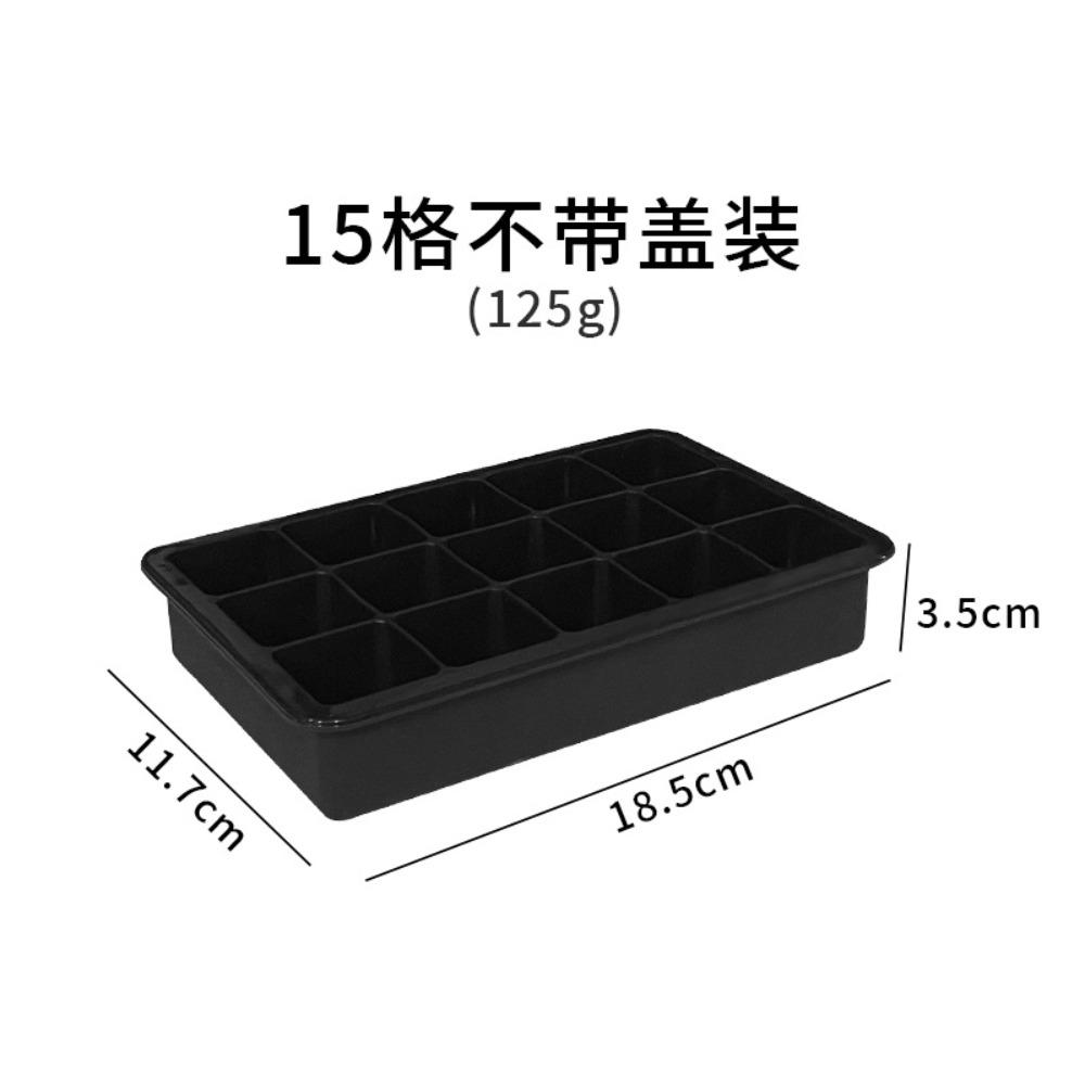 4/6/8/15 Grid Big Ice Tray Mold Giant Jumbo Large Food Grade Silicone Ice Cube Square Tray Mold DIY Ice Maker Cube Tray