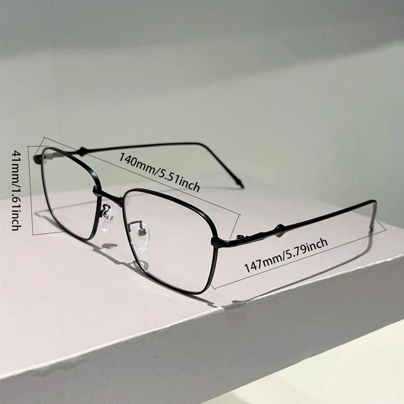 Vintage Square Optical Frames Men Classic Fashion Non-prescription Glasses Women New Trendy Retro Brand Design Eyeglasses