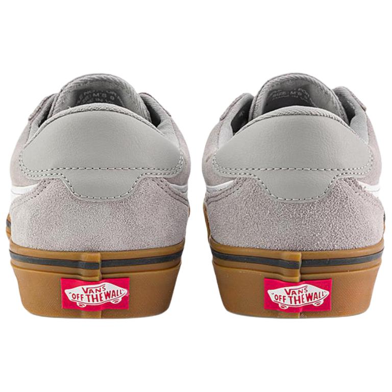 Vans Brooklyn Ls Comfortable Versatile Durable Low-Top Skate Shoes Men sneaker Gray VN000D7QKAQ