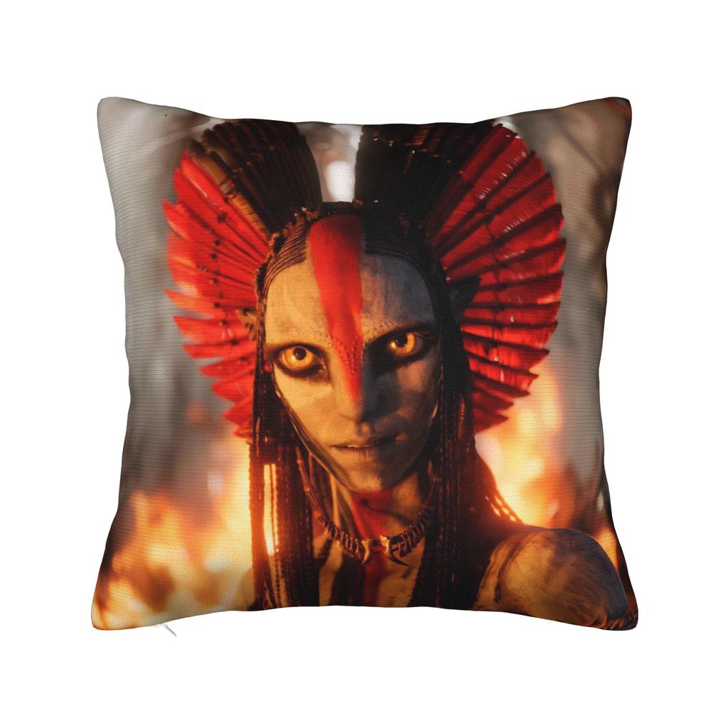Sci-fi Avatars 3 Square Pillow Cases Cushion Covers Awesome Zippered Decor Pillowcase for Home 45x45cm
