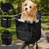 Foldable Cycling Handlebar Luggage Bag Aluminum Zinc Zinc Alloy Frame Mountain Bike Bags  Outdoor