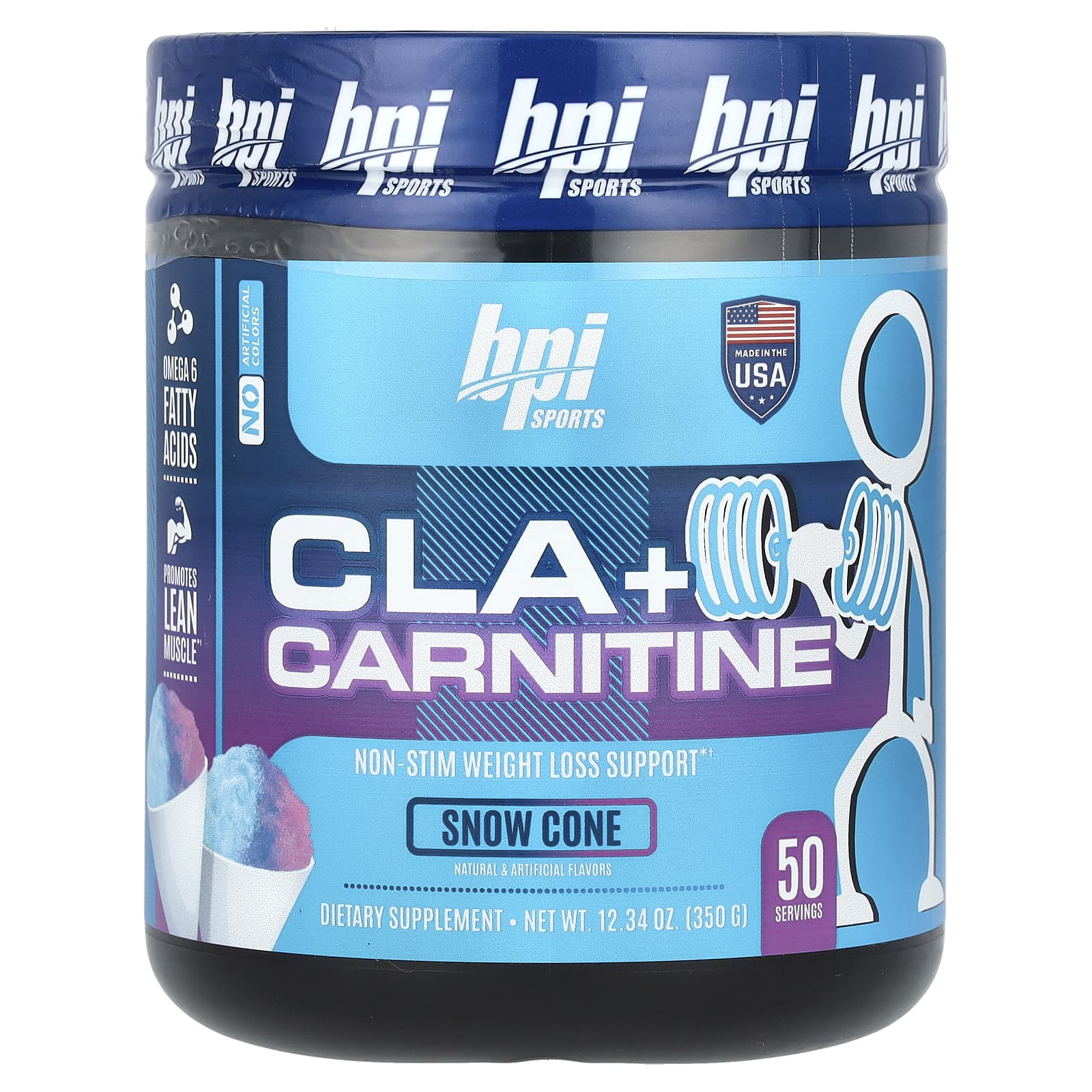 

Cla + Carnitine, Snow Cone, 350G(12.34Oz)